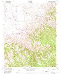 Pastoria Creek California Historical topographic map, 1:24000 scale, 7.5 X 7.5 Minute, Year 1958