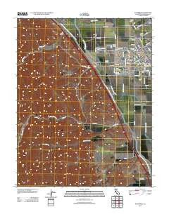 Patterson California Historical topographic map, 1:24000 scale, 7.5 X 7.5 Minute, Year 2012