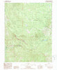 Patterson Mtn California Historical topographic map, 1:24000 scale, 7.5 X 7.5 Minute, Year 1987