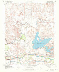 Paulsell California Historical topographic map, 1:24000 scale, 7.5 X 7.5 Minute, Year 1968