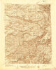 Paynes Creek California Historical topographic map, 1:96000 scale, 30 X 30 Minute, Year 1935