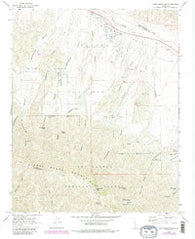 Peak Mountain California Historical topographic map, 1:24000 scale, 7.5 X 7.5 Minute, Year 1964