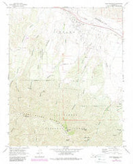 Peak Mountain California Historical topographic map, 1:24000 scale, 7.5 X 7.5 Minute, Year 1964