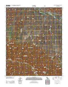Peak Mountain California Historical topographic map, 1:24000 scale, 7.5 X 7.5 Minute, Year 2012