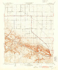 Pearland California Historical topographic map, 1:24000 scale, 7.5 X 7.5 Minute, Year 1934