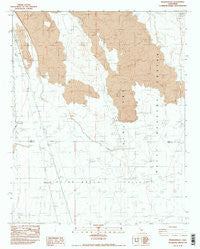 Pearsonville California Historical topographic map, 1:24000 scale, 7.5 X 7.5 Minute, Year 1982