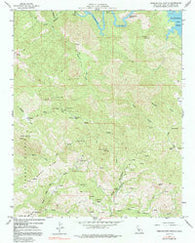 Pebblestone Shut-In California Historical topographic map, 1:24000 scale, 7.5 X 7.5 Minute, Year 1959