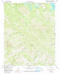 Pebblestone Shut-In California Historical topographic map, 1:24000 scale, 7.5 X 7.5 Minute, Year 1959