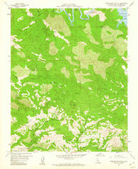 Pebblestone Shut-In California Historical topographic map, 1:24000 scale, 7.5 X 7.5 Minute, Year 1959