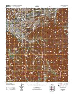 Pechanga California Historical topographic map, 1:24000 scale, 7.5 X 7.5 Minute, Year 2012