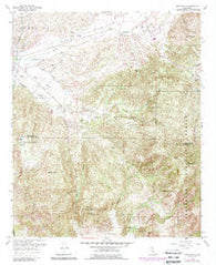 Pechanga California Historical topographic map, 1:24000 scale, 7.5 X 7.5 Minute, Year 1968