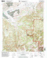 Pechanga California Historical topographic map, 1:24000 scale, 7.5 X 7.5 Minute, Year 1997