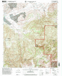 Pechanga California Historical topographic map, 1:24000 scale, 7.5 X 7.5 Minute, Year 1997