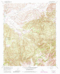 Pechanga California Historical topographic map, 1:24000 scale, 7.5 X 7.5 Minute, Year 1968