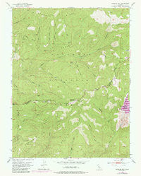 Peddler Hill California Historical topographic map, 1:24000 scale, 7.5 X 7.5 Minute, Year 1951