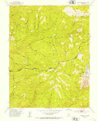 Peddler Hill California Historical topographic map, 1:24000 scale, 7.5 X 7.5 Minute, Year 1951