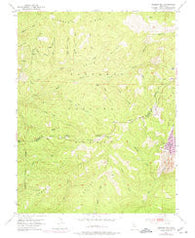 Peddler Hill California Historical topographic map, 1:24000 scale, 7.5 X 7.5 Minute, Year 1951