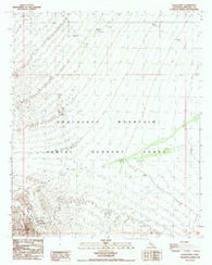 Pegleg Well California Historical topographic map, 1:24000 scale, 7.5 X 7.5 Minute, Year 1988