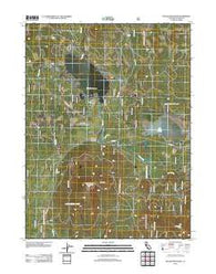 Pegleg Mountain California Historical topographic map, 1:24000 scale, 7.5 X 7.5 Minute, Year 2012