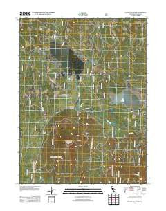 Pegleg Mountain California Historical topographic map, 1:24000 scale, 7.5 X 7.5 Minute, Year 2012