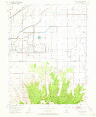 Pennington California Historical topographic map, 1:24000 scale, 7.5 X 7.5 Minute, Year 1954