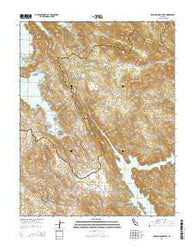 Penon Blanco Peak California Current topographic map, 1:24000 scale, 7.5 X 7.5 Minute, Year 2015