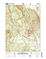 Penoyar California Current topographic map, 1:24000 scale, 7.5 X 7.5 Minute, Year 2015