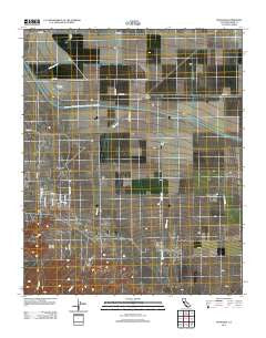 Pentland California Historical topographic map, 1:24000 scale, 7.5 X 7.5 Minute, Year 2012