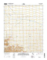 Pentland California Current topographic map, 1:24000 scale, 7.5 X 7.5 Minute, Year 2015