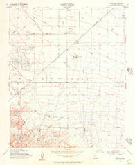 Pentland California Historical topographic map, 1:24000 scale, 7.5 X 7.5 Minute, Year 1953
