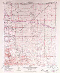 Pentland California Historical topographic map, 1:24000 scale, 7.5 X 7.5 Minute, Year 1953