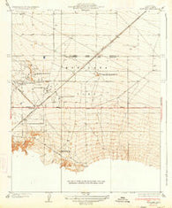 Pentland California Historical topographic map, 1:31680 scale, 7.5 X 7.5 Minute, Year 1934