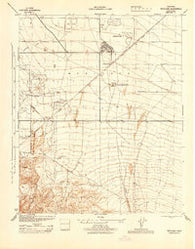 Pentland California Historical topographic map, 1:31680 scale, 7.5 X 7.5 Minute, Year 1945