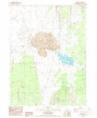 Perez California Historical topographic map, 1:24000 scale, 7.5 X 7.5 Minute, Year 1988
