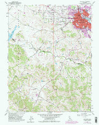 Petaluma California Historical topographic map, 1:24000 scale, 7.5 X 7.5 Minute, Year 1953
