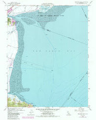 Petaluma Point California Historical topographic map, 1:24000 scale, 7.5 X 7.5 Minute, Year 1959