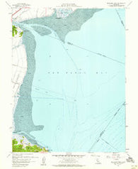 Petaluma Point California Historical topographic map, 1:24000 scale, 7.5 X 7.5 Minute, Year 1959