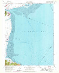Petaluma Point California Historical topographic map, 1:24000 scale, 7.5 X 7.5 Minute, Year 1959