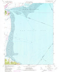 Petaluma Point California Historical topographic map, 1:24000 scale, 7.5 X 7.5 Minute, Year 1959