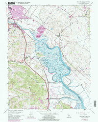 Petaluma River California Historical topographic map, 1:24000 scale, 7.5 X 7.5 Minute, Year 1954