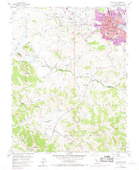 Petaluma California Historical topographic map, 1:24000 scale, 7.5 X 7.5 Minute, Year 1954