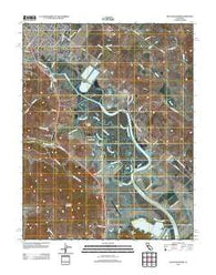 Petaluma River California Historical topographic map, 1:24000 scale, 7.5 X 7.5 Minute, Year 2012