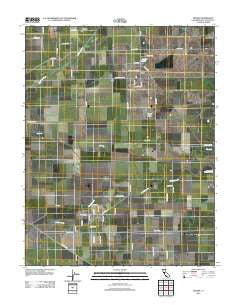 Peters California Historical topographic map, 1:24000 scale, 7.5 X 7.5 Minute, Year 2012