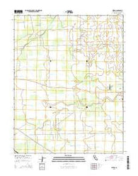 Peters California Current topographic map, 1:24000 scale, 7.5 X 7.5 Minute, Year 2015