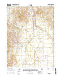 Petes Valley California Current topographic map, 1:24000 scale, 7.5 X 7.5 Minute, Year 2015