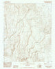 Petroglyph Canyon California Historical topographic map, 1:24000 scale, 7.5 X 7.5 Minute, Year 1982