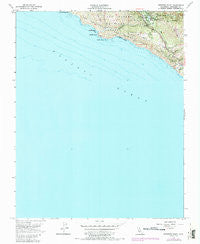 Pfeiffer Point California Historical topographic map, 1:24000 scale, 7.5 X 7.5 Minute, Year 1956