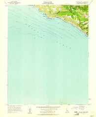 Pfeiffer Point California Historical topographic map, 1:24000 scale, 7.5 X 7.5 Minute, Year 1956