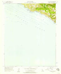 Pfeiffer Point California Historical topographic map, 1:24000 scale, 7.5 X 7.5 Minute, Year 1956
