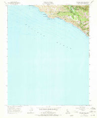 Pfeiffer Point California Historical topographic map, 1:24000 scale, 7.5 X 7.5 Minute, Year 1956